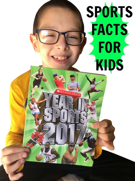 11 items in this article. Find Fun Sports Facts for Kids in this Awesome Book ...