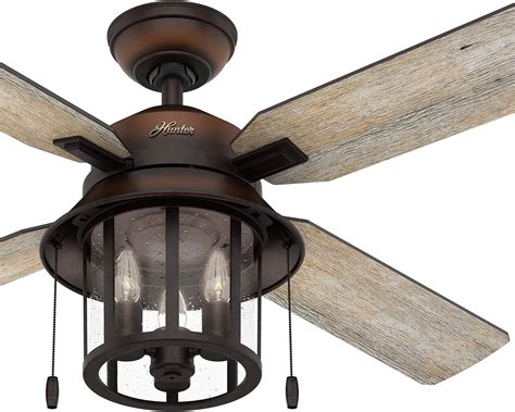 Buy Hunter Fan 52 Inch Casual Brittany Bronze Indooroutdoor Ceiling Fan