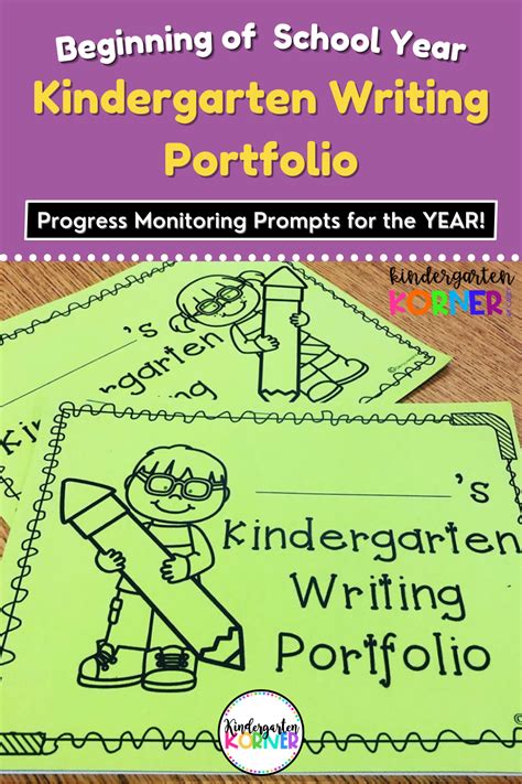 Kindergarten Writing Portfolios Creating Student Writing Portfolios