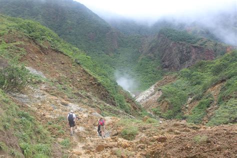 oberlin college geomorphology research group dominica day 5 the valley of desolation