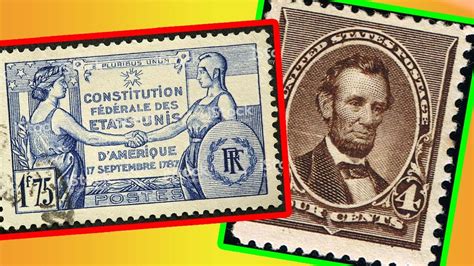 Rare American Stamps Rare And Valuable Stamps Worth Money Youtube