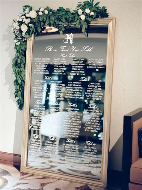 9 Cute And Creative Ways To Display Your Wedding Table Plan Wedding