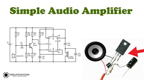 How To Make Simple Amplifier Circuit Wiring Diagram