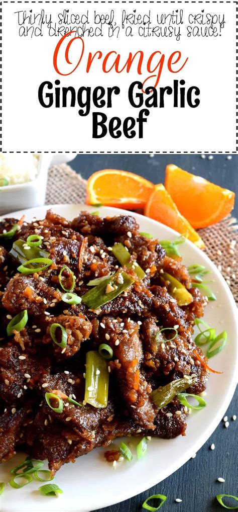 It is considered as a traditional remedy for indigestion, nausea and bloating. Orange Ginger Garlic Beef - Lord Byron's Kitchen