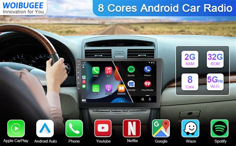 Double Din Touchscreen Car Stereo Detachable 10 Inch Car