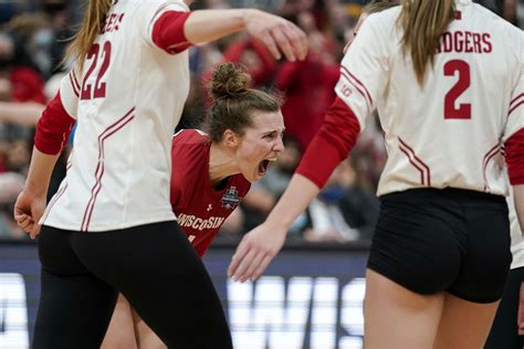 Photos Wisconsin Volleyball Captures Its First National Title
