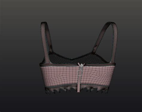 Female Underwear 3D Model CGTrader