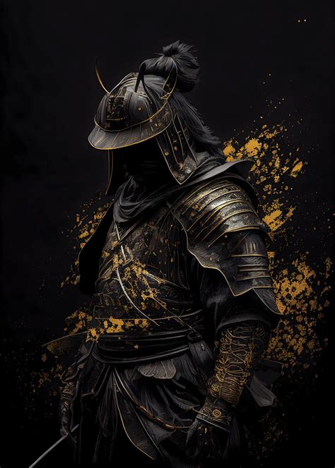 Artstation Fantasy Samurai Kintsugi Warrior