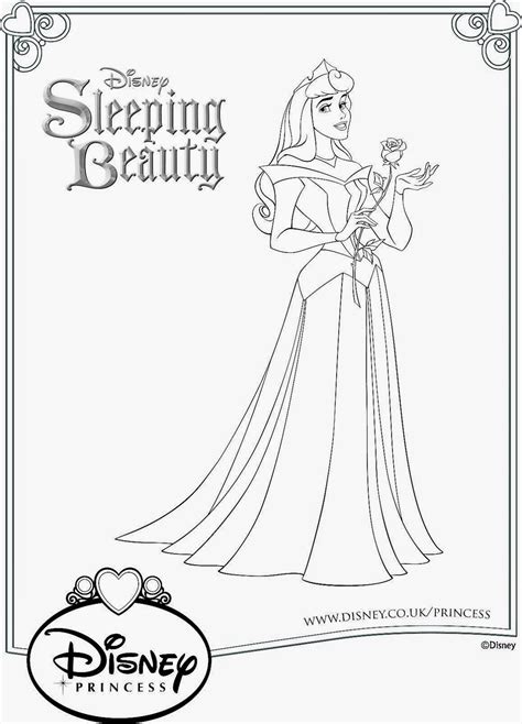 Sleeping Beauty Coloring Pages Printable Printable Word Searches