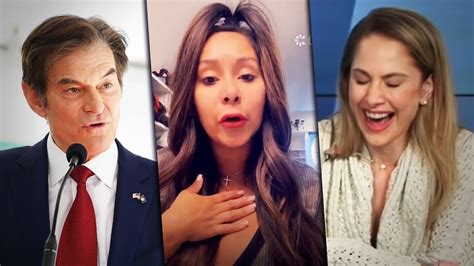 Dr Oz Expertly Trolled By Snooki And John Fetterman Youtube