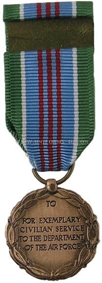 Air Force Exemplary Civilian Service Mini Medal