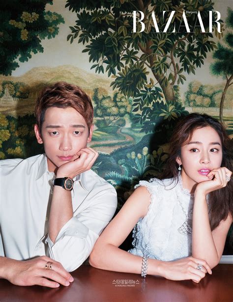Rain And Kim Tae Hee Release First Ever Photoshoot As A Married Couple