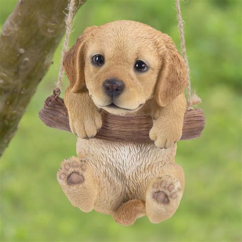 He has been happy and healthy, with a clear bill of health. Hi-Line Gift Ltd. Hanging Golden Retriever Puppy Statue ...