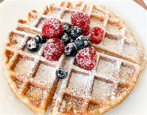 My Favorite Crispy Belgian Waffle Recipe Made From Scratch