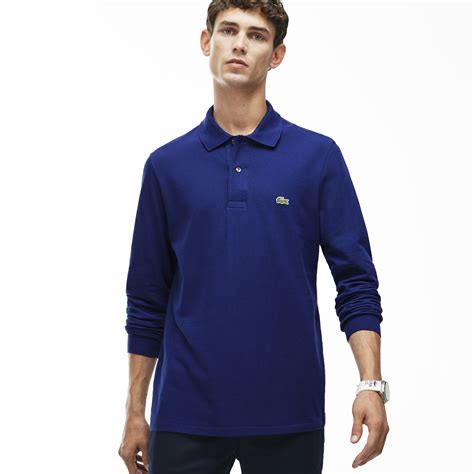 Mens Long Sleeve Classic Fit L1212 Polo Lacoste