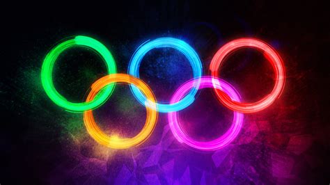 Olympics logo illustration, olympic, bright, colourfull, circle HD wallpaper | Wallpaper Flare