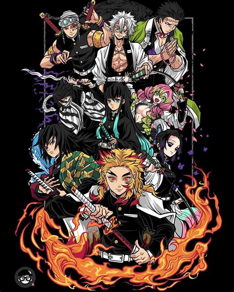The Pillars Kimetsu No Yaiba Demon King Anime Anime Demon Anime