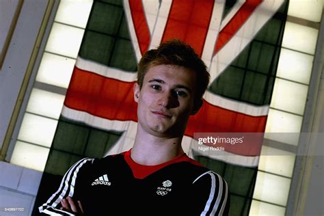Jack Laugher Of Britain Poses For A Picture As The Team Gb Diving