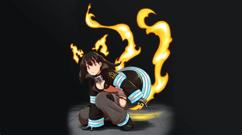 Tamaki Kotatsu Fire Force Icons Anime Wallpaper Hd