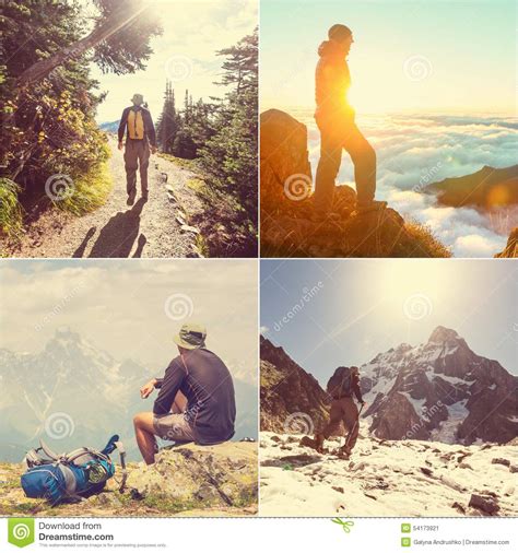 Hike Collage Royalty Free Stock Image 24739132