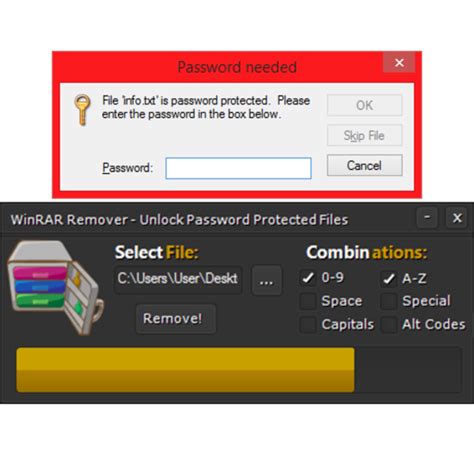 The best password cracking tools use sophisticated techniques for recovering their passwords. WinRAR Remover - Free Download