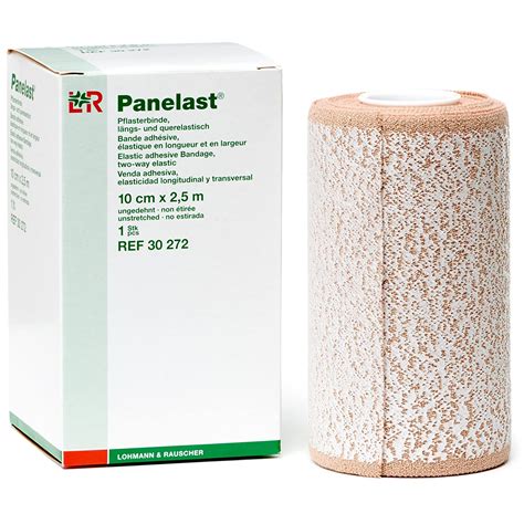 Panelast Short Stretch Adhesive Bandage 100 Cotton Compression Wrap