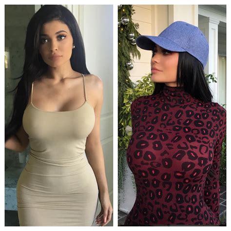 Kylie Jenner Shows Off Her Alleged Boob Job On Ig Photos