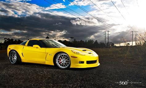 Widebody Corvette Z06 On 360 Forged Mesh 8 360 Forged Flickr