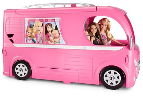 Barbie Pop Up Camper Vehicle Toys And Games