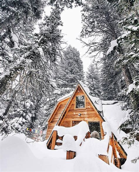 Snow Covered Cabin In Big Cottonwood Canyon Utah 1080 1341 Small