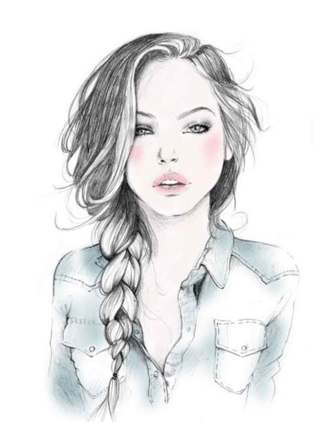 If you want to learn how to draw this cute hairstyle, click the link below this photo to see the full tutorial. Pinterest • The world's catalog of ideas