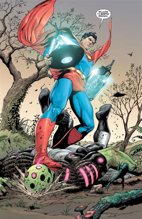Superman Vs Brainiac In Action Comics 870 2008 Gary Frank Dc Comic