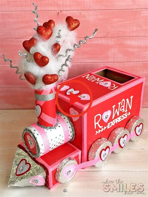 See more ideas about valentine box, valentine day boxes, valentine card box. DIY Valentine Box: All Aboard the Love Train! | Diy valentine's box, Valentine day boxes ...