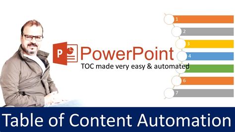 First, you'll need to set up a wordpress toc and add it. Powerpoint tutorial : Table of Content Automation | Doovi