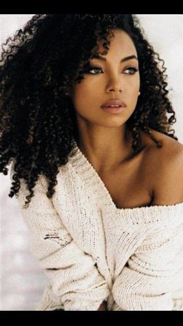 Logan Browning Curly Hair Styles Natural Hair Styles Curls For The