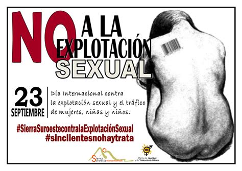 23 de Septiembre Día Internacional contra la Explotación Sexual y el