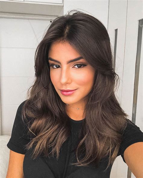 Estela Newbold on Instagram Olá Long hair styles Frontal hairstyles Brown hair colors