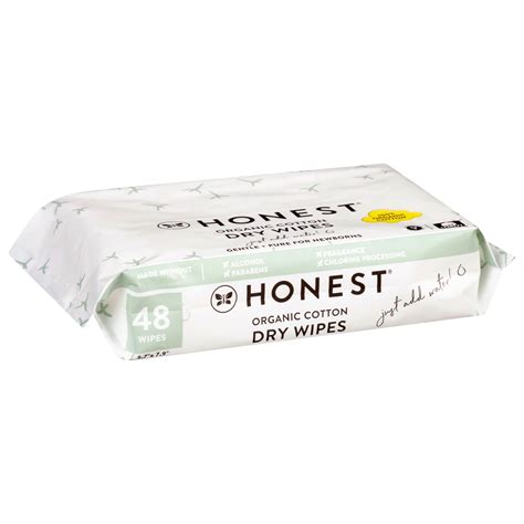 The Honest Company Organic Cotton Dry Wipes Shop Baby Wipes At H E B