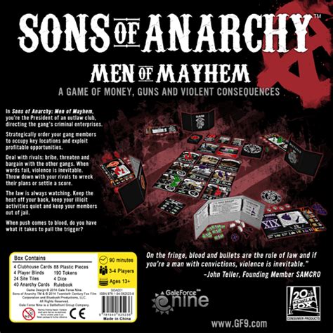Sons Of Anarchy Men Of Mayhem Preorder Y Teaser Del Juego