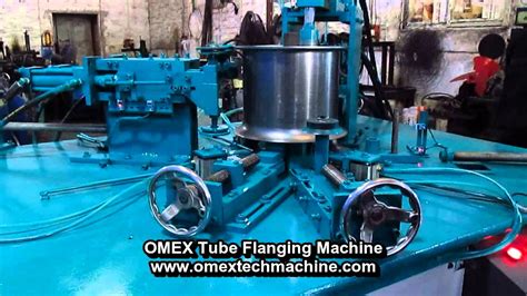 Omex Tube Flanging Machine Two End Processing At Same Time Youtube