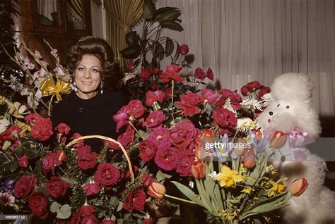 Singer Renata Tebaldi Posing For A Portrait On March 3 1970 In New