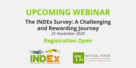 Announcing International Webinar On Index Survey Process National