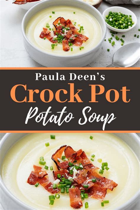 Keep, cook, capture and share with your cookbook in the cloud. Paula Deen's Crockpot Potato Soup | Recipe in 2020 ...