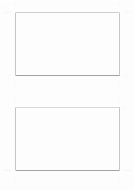 Blank Printable Business Cards