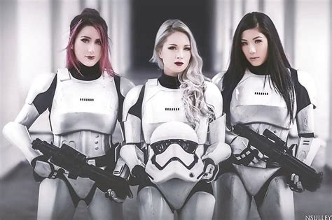 Sexy Cosplay Storm Troopers 1045