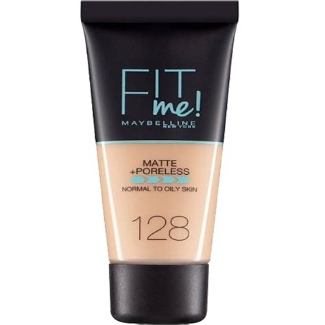 Fit Me Matte And Poreless Foundation 30ml 128 Warm Nude