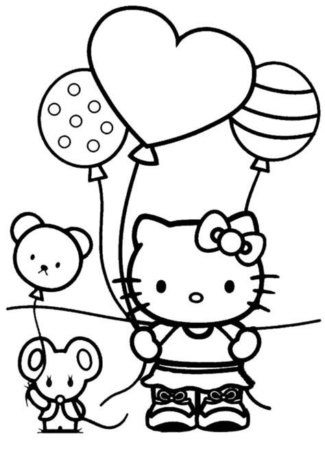 Kostenlose ausmalbilder und malvorlagen zum drucken ffürr kinder. Ausmalbilder Hello kitty 84 | Ausmalbilder Hello Kitty