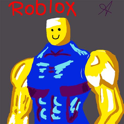 Roblox Noob With Muscles