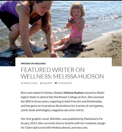 Featured Writer On Wellness