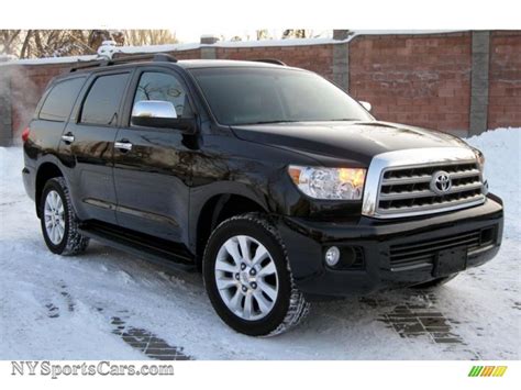 2008 Toyota Sequoia Platinum 4wd In Black Photo 5 777792